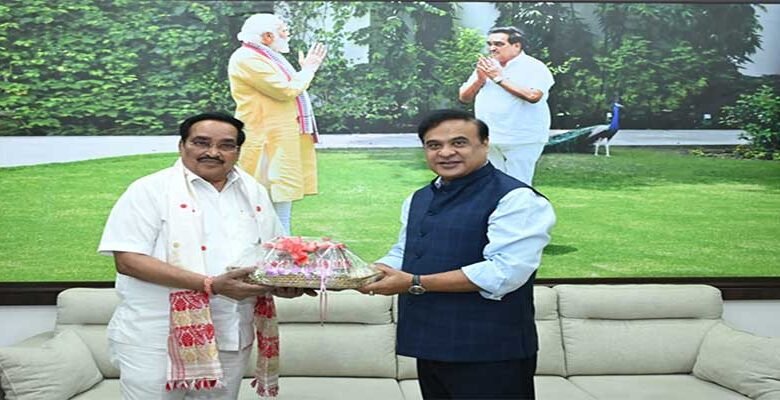 Assam CM and Union Minister of Jal Shakti Discuss Key Plans