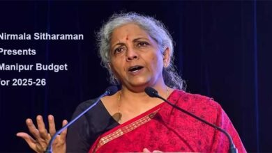 Union Finance Minister Nirmala Sitharaman Presents Manipur Budget for 2025-26