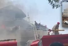 Meghalaya: Massive Fire Engulfs House of Son of Meghalaya’s First CM in Tura