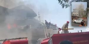 Meghalaya: Massive Fire Engulfs House of Son of Meghalaya’s First CM in Tura