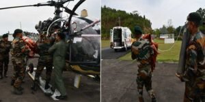 Assam Rifles Airlifts Injured 2-Year-Old from Remote Manipur Village
