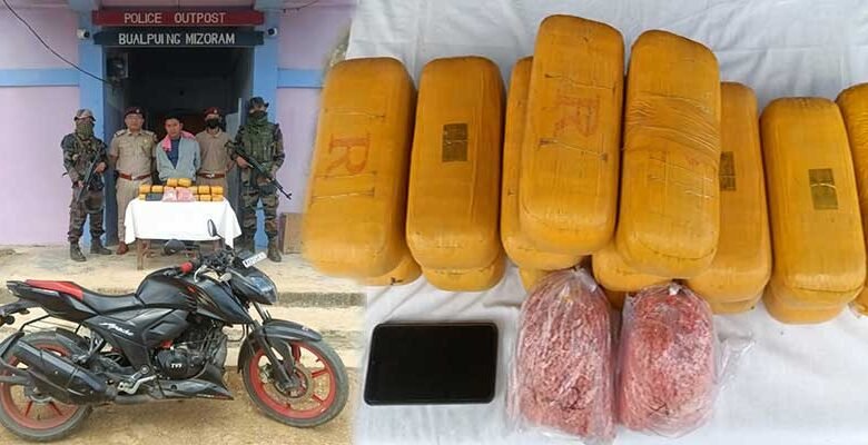 Mizoram: Methamphetamine Worth ₹54 Crore Seized, One Arrested