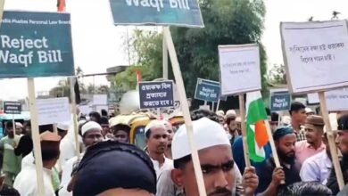 Assam: Hundreds Protest Against Waqf Act in Silchar, Clash with Authorities