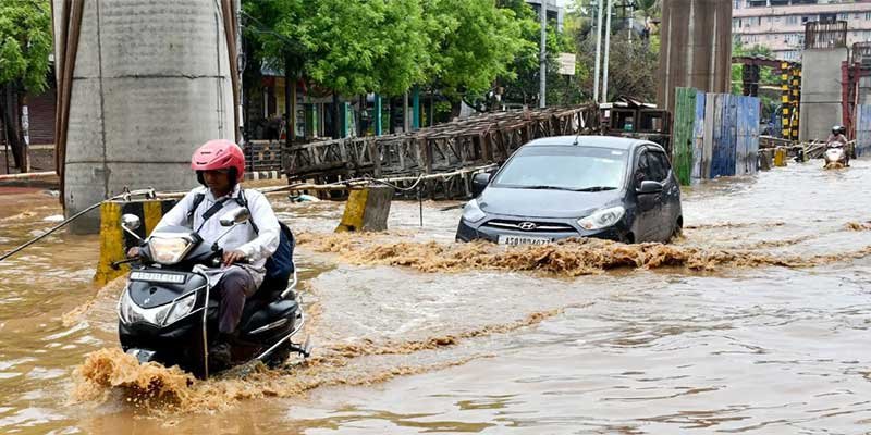 Assam: Guwahati Paralyzed by Severe Waterlogging After Early Morning Downpour