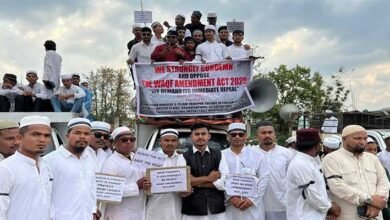Manipur: Muslims Protest in Imphal Against the Waqf (Amendment) Act, 2025