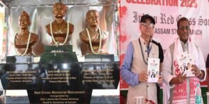 Indian Red Cross Society Assam Marks World Red Cross Day with Monument Unveiling and Book Release
