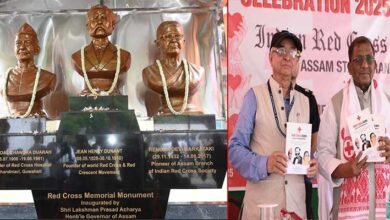 Indian Red Cross Society Assam Marks World Red Cross Day with Monument Unveiling and Book Release