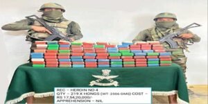 Mizoram: Assam Rifles, Customs Seize Heroin Worth Rs 17.54 Crore in Champhai