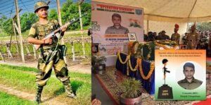 Manipur: Last Rites of BSF Constable Deepak Chingakham Performed with Full State