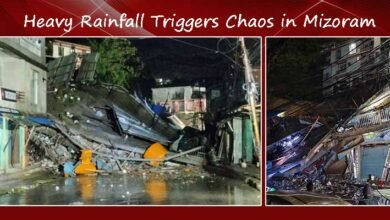Mizoram Grapples with Deadly Landslides and Heavy Rain, One Killed in Aizawl