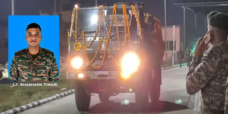 Lt. Shashank Tiwari Sacrifices Life to Save Fellow Soldier in Sikkim