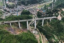 Manipur: NFR Completes Girder Launching on World's Tallest Railway Pier Bridge at Noney