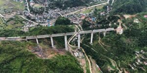 Manipur: NFR Completes Girder Launching on World's Tallest Railway Pier Bridge at Noney