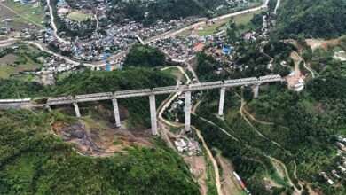 Manipur: NFR Completes Girder Launching on World's Tallest Railway Pier Bridge at Noney