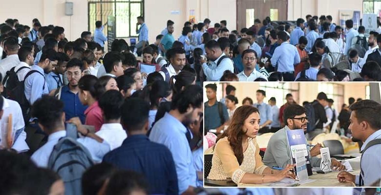 Assam down town University Hosts Northeast India’s Biggest Job Fair