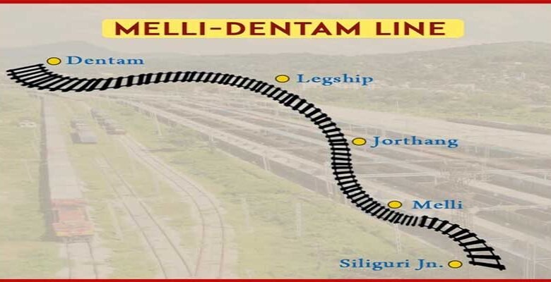 Sikkim: Indian Railways Approves Survey for Melli–Dentam Railway Line