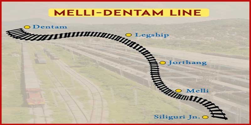 Sikkim: Indian Railways Approves Survey for Melli–Dentam Railway Line