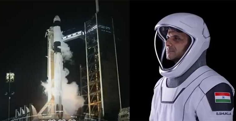 Indian Astronaut Shubhanshu Shukla Makes History with Axiom-4 Mission Launch