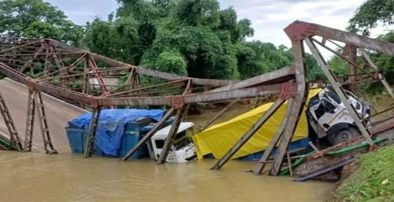 Assam: Bridge Collapse on Silchar–Kalain Road Disrupts Barak Valley Connectivity