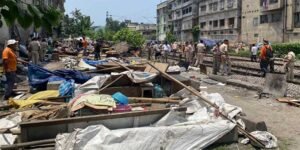 Assam: NFR Conducts Eviction Drive Between Kamakhya-Guwahati Railway Stations
