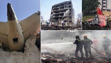 Air India Flight with 242 People Crashes Near Ahmedabad Airport