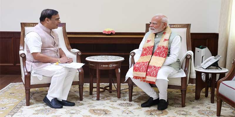 Assam CM meets PM, Finance Minister
