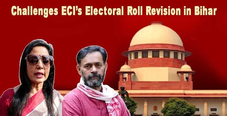 Three Petitioners Challenge ECI’s Electoral Roll Revision in Bihar at Supreme Court