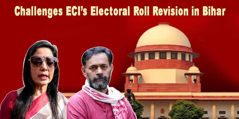 Three Petitioners Challenge ECI’s Electoral Roll Revision in Bihar at Supreme Court