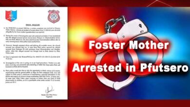 Nagaland: Foster Mother Arrested for Brutal Abuse of 11-Year-Old Girl in Pfutsero