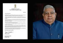 Jagdeep Dhankhar Resigns as Vice President of India Citing Health Concerns