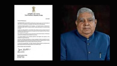 Jagdeep Dhankhar Resigns as Vice President of India Citing Health Concerns