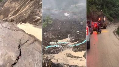 Nagaland: Massive Landslide Disrupts Kohima-Mao Road, Strands Commuters on NH-02