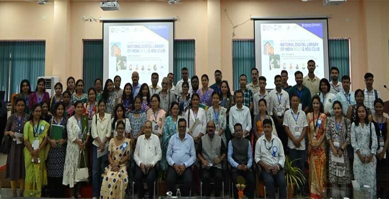 Assam down town University Hosts State-Level NDLI Workshop to Promote Digital Learning Culture in Northeast