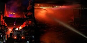 Massive Fire Incident Near Sri Govindarajaswamy Temple in Tirupati