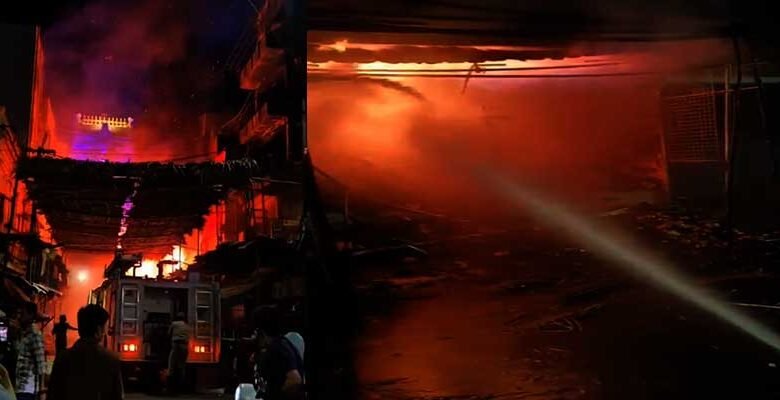 Massive Fire Incident Near Sri Govindarajaswamy Temple in Tirupati