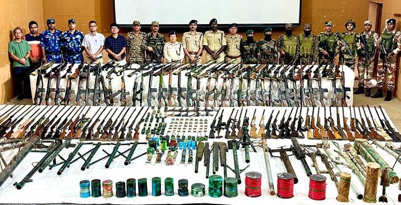 Major Crackdown in Manipur: Huge Cache of Weapons, IEDs, and Grenades Recovered