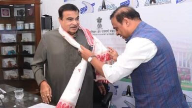 Assam CM Dr. Himanta Biswa Sarma Reviews Key Infrastructure Projects with Union Minister Nitin Gadkari