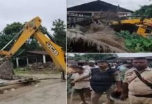 Assam: Eviction Drive in Lakhimpur, Assam Clears 235 Bighas, Affects Over 200 Families
