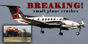 London: Small Plane Crashes in Fireball at Southend Airport