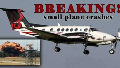 London: Small Plane Crashes in Fireball at Southend Airport