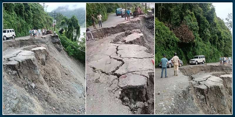Sikkim: Fresh Landslide Closes Bengal–Sikkim Lifeline NH-10