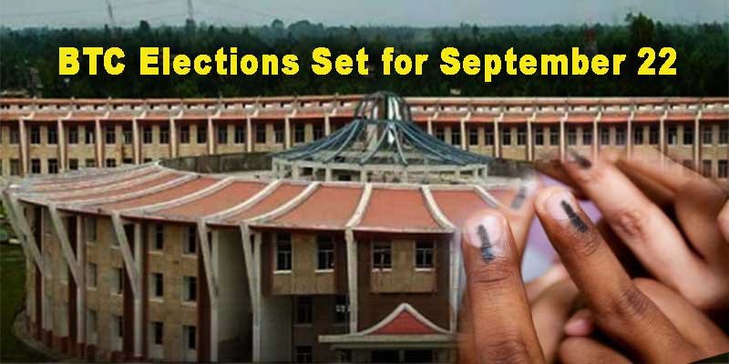 Assam: BTC Elections Set for September 22, A High-Stakes Battle in Bodoland Territorial Region
