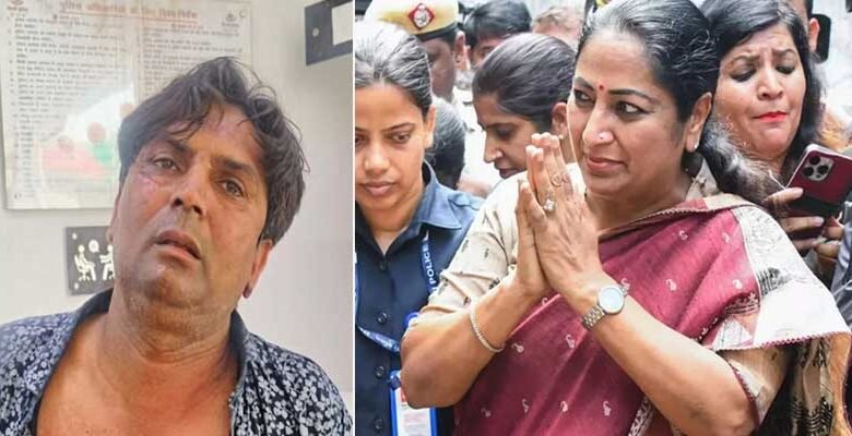 Delhi Chief Minister Rekha Gupta Attacked during 'Jansunwai' , Attacker Detained