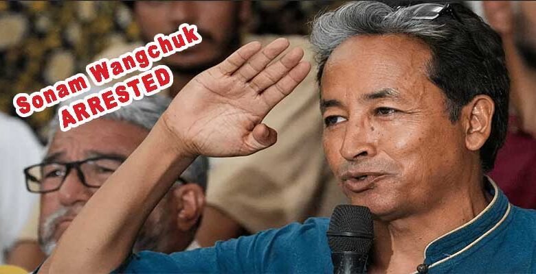 BREAKING NEWS: Climate Activist Sonam Wangchuk Arrested