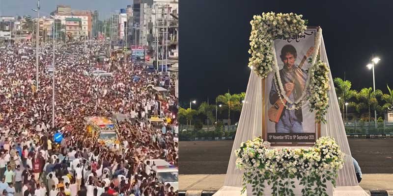 Assam Weeps as Zubeen Garg’s Final Journey Brings State to a Standstill