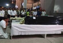 Assam CM receives mortal remains of iconic singer Zubeen Garg at IGI Airport in Delhi