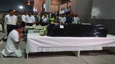 Assam CM receives mortal remains of iconic singer Zubeen Garg at IGI Airport in Delhi
