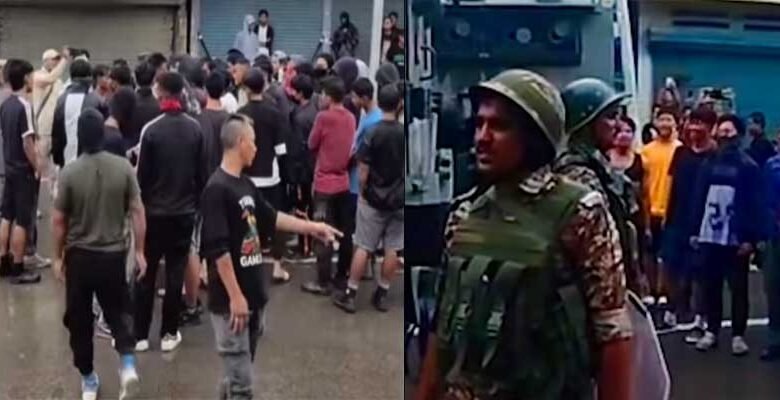Manipur: Fresh Violence Erupts in Churachandpur Day After PM Modi’s Visit; Security Forces Clash with Protesters