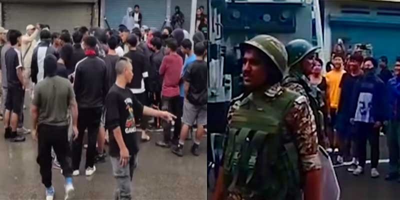 Manipur: Fresh Violence Erupts in Churachandpur Day After PM Modi’s Visit; Security Forces Clash with Protesters