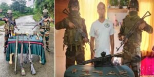 Mizoram: Assam Rifles Seize M4 Rifle and Ammunition in Mizoram Border Operation